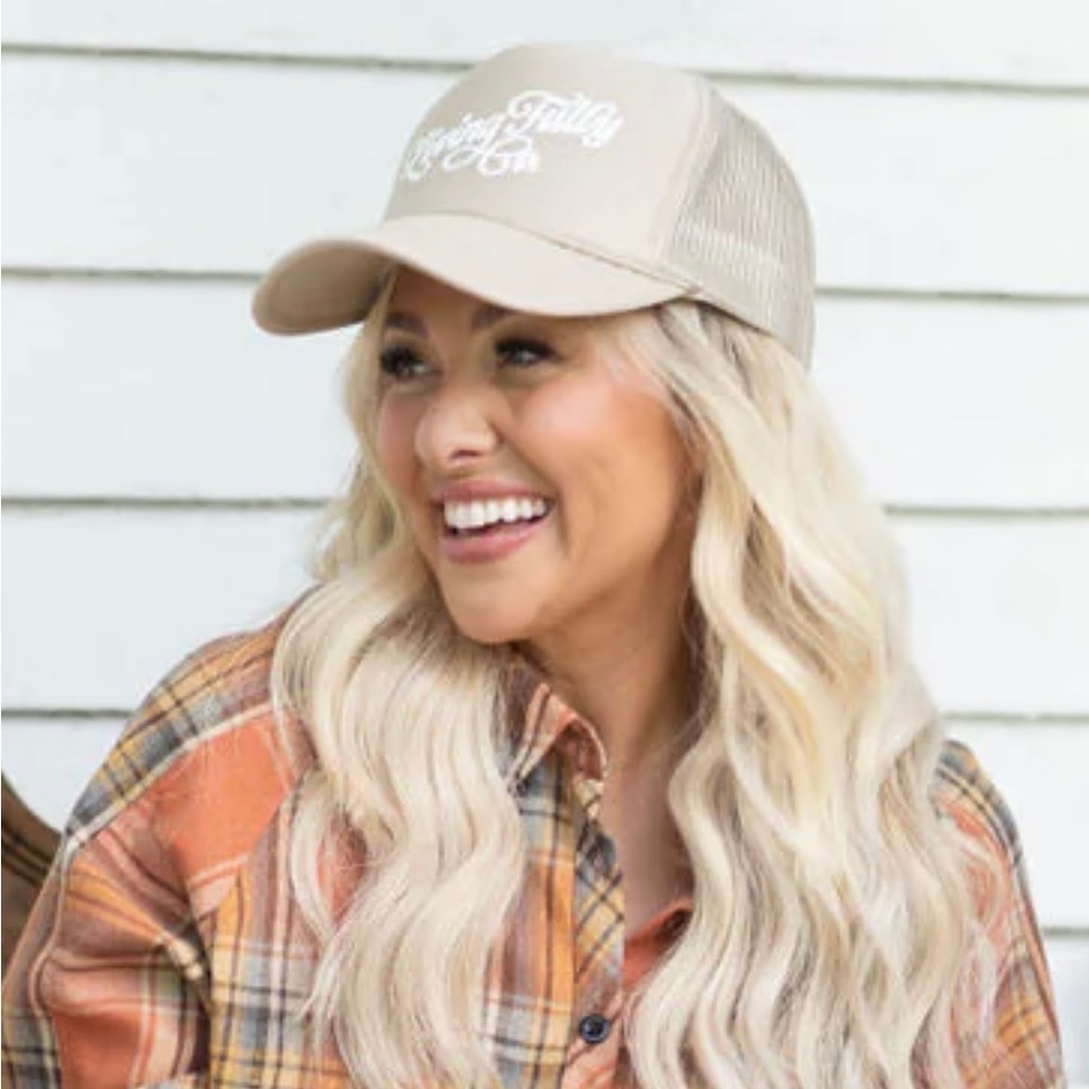 Mallory Ervin Living Fully Co trucker hat